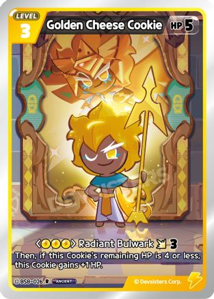 Golden Cheese Cookie (026) (BS8-026) - A Game of Truth and Deceit Foil