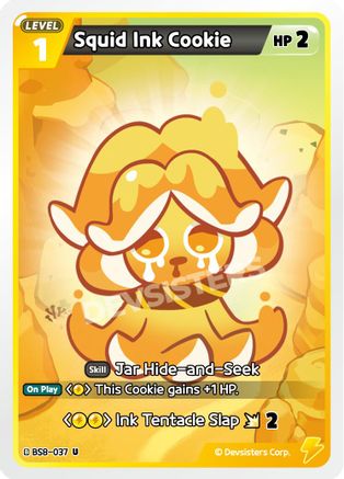 Squid Ink Cookie (BS8-037) - A Game of Truth and Deceit