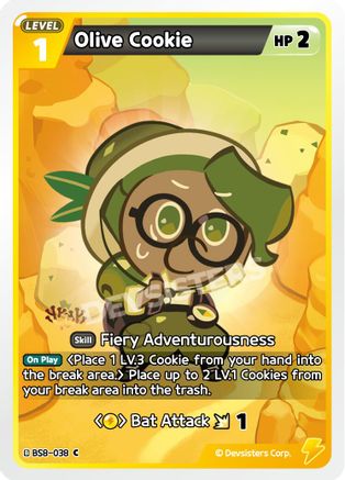 Olive Cookie (BS8-038) - A Game of Truth and Deceit