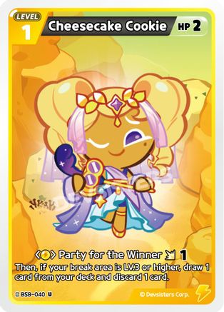 Cheesecake Cookie (BS8-040) - A Game of Truth and Deceit