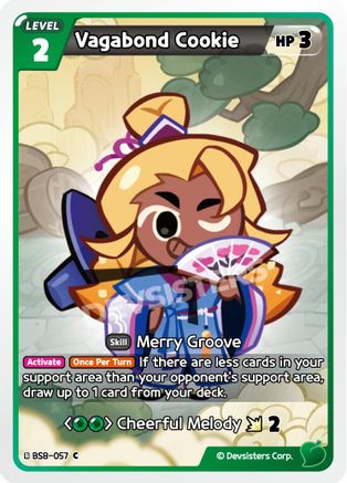 Vagabond Cookie (BS8-057) - A Game of Truth and Deceit