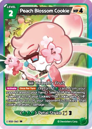 Peach Blossom Cookie (BS8-060) - A Game of Truth and Deceit Foil