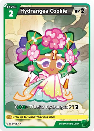 Hydrangea Cookie (BS8-063) - A Game of Truth and Deceit