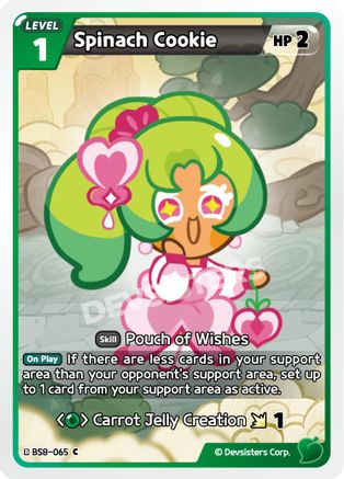 Spinach Cookie (BS8-065) - A Game of Truth and Deceit