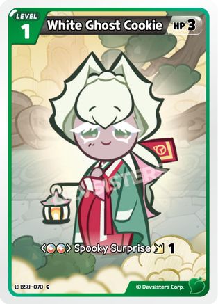 White Ghost Cookie (BS8-070) - A Game of Truth and Deceit