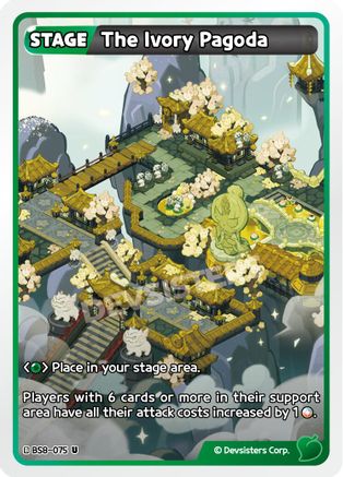 The Ivory Pagoda (BS8-075) - A Game of Truth and Deceit
