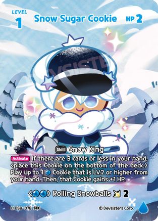 Snow Sugar Cookie (SEC) (BS8-078) - A Game of Truth and Deceit Foil