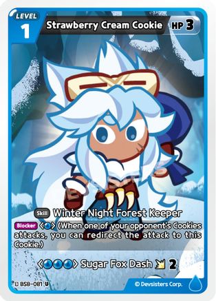 Strawberry Cream Cookie (BS8-081) - A Game of Truth and Deceit