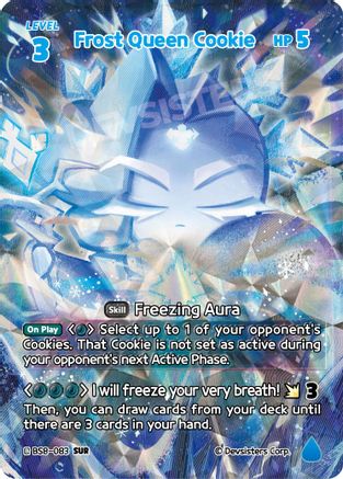 Frost Queen Cookie (SUR) (BS8-083) - A Game of Truth and Deceit Foil