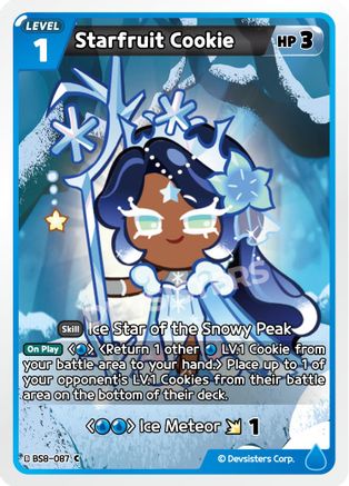 Starfruit Cookie (BS8-087) - A Game of Truth and Deceit