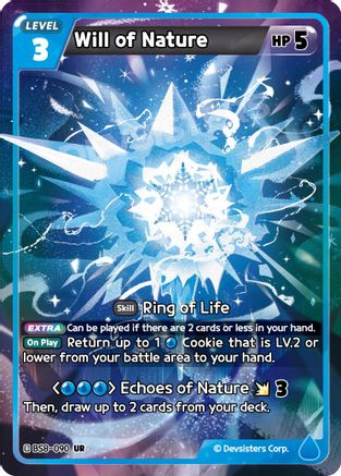 Will of Nature (BS8-090) - A Game of Truth and Deceit Foil