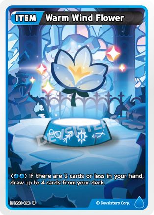 Warm Wind Flower (BS8-096) - A Game of Truth and Deceit