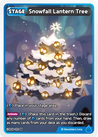 Snowfall Lantern Tree (BS8-100) - A Game of Truth and Deceit