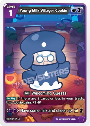 Young Milk Villager Cookie (BS8-115) - A Game of Truth and Deceit