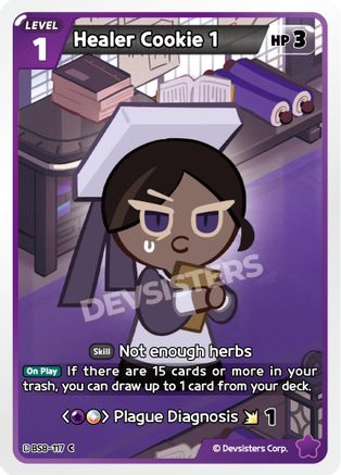 Healer Cookie 1 (BS8-117) - A Game of Truth and Deceit