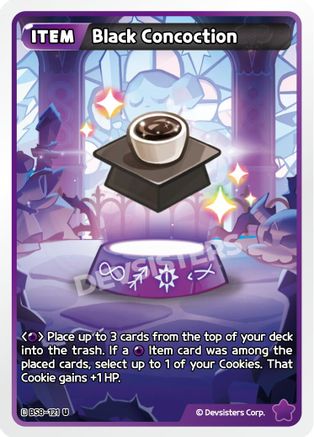 Black Concoction (BS8-121) - A Game of Truth and Deceit
