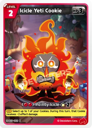 Icicle Yeti Cookie (Ver. 3) (BS9-001) - A Game of Truth and Deceit