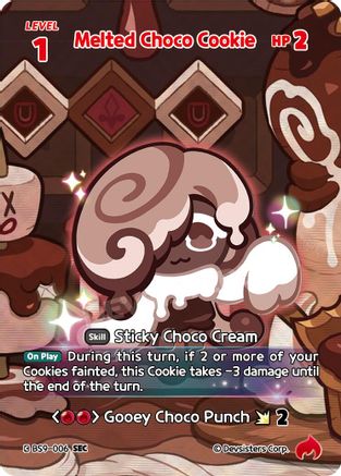 Melted Choco Cookie (SEC) (BS9-006) - A Game of Truth and Deceit Foil