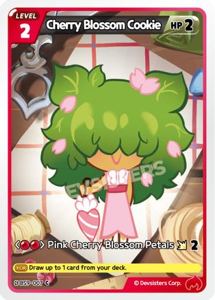 Cherry Blossom Cookie (Ver. 2) (BS9-007) - A Game of Truth and Deceit