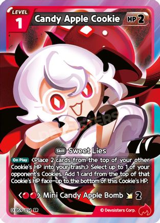 Candy Apple Cookie (BS9-014) - A Game of Truth and Deceit Foil