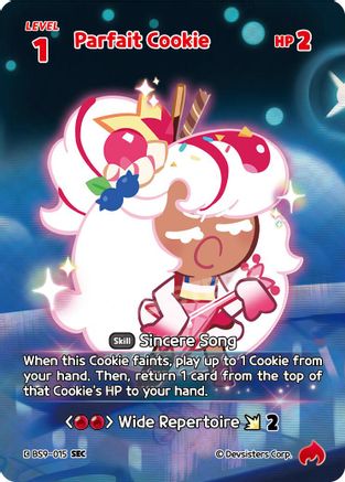 Parfait Cookie (SEC) (BS9-015) - A Game of Truth and Deceit Foil