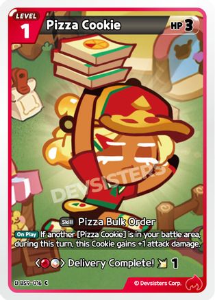 Pizza Cookie (BS9-016) - A Game of Truth and Deceit