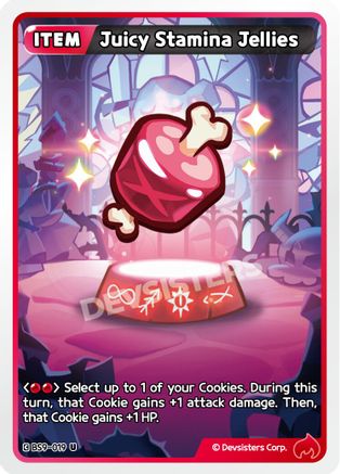 Juicy Stamina Jellies (BS9-019) - A Game of Truth and Deceit