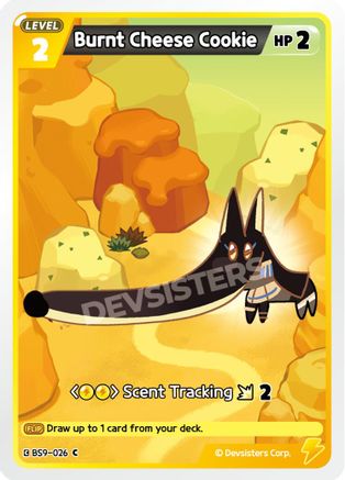 Burnt Cheese Cookie (Ver. 2) (BS9-026) - A Game of Truth and Deceit