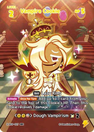 Vampire Cookie (SEC) (BS9-027) - A Game of Truth and Deceit Foil