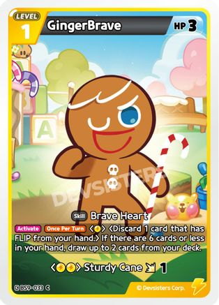 GingerBrave (Ver. 1) (BS9-033) - A Game of Truth and Deceit
