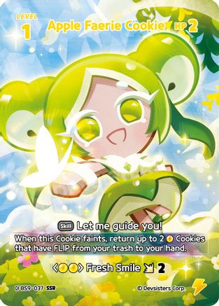 Apple Faerie Cookie (SSR) (BS9-037) - A Game of Truth and Deceit Foil