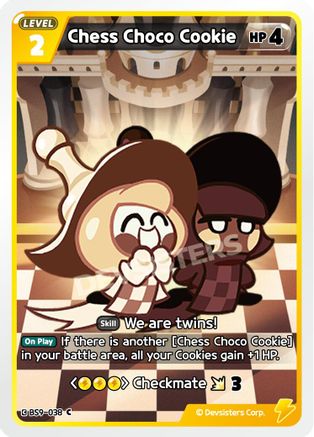 Chess Choco Cookie (BS9-038) - A Game of Truth and Deceit
