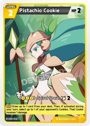Pistachio Cookie (041) (Ver. 2) (BS9-041) - A Game of Truth and Deceit