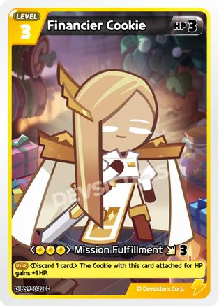 Financier Cookie (BS9-042) - A Game of Truth and Deceit