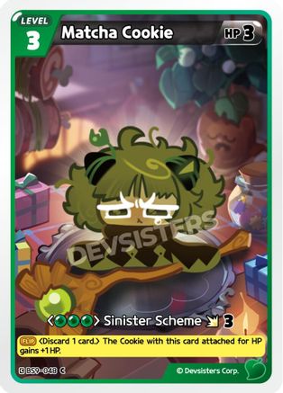 Matcha Cookie (Ver. 2) (BS9-048) - A Game of Truth and Deceit