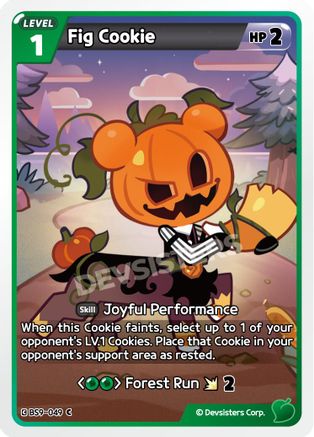 Fig Cookie (Ver. 1) (BS9-049) - A Game of Truth and Deceit