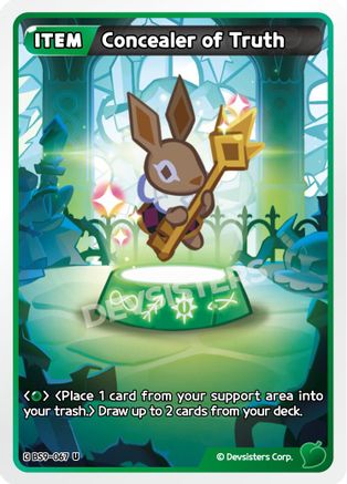 Concealer of Truth (BS9-067) - A Game of Truth and Deceit