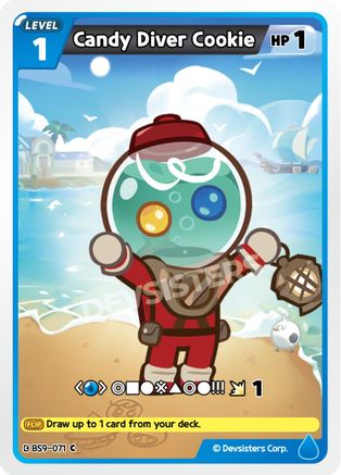 Candy Diver Cookie (Ver. 1) (BS9-071) - A Game of Truth and Deceit