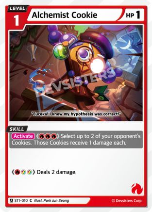 Alchemist Cookie (ST1-010) - Starter Deck Assortment 1