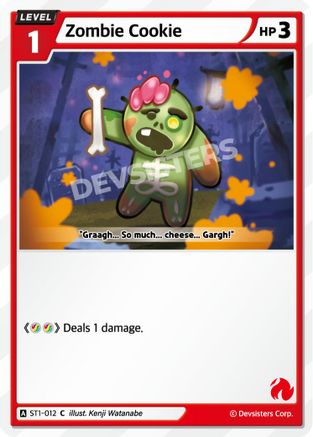 Zombie Cookie (ST1-012) - Starter Deck Assortment 1
