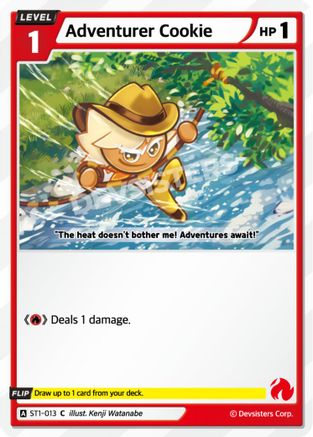 Adventurer Cookie (ST1-013) - Starter Deck Assortment 1