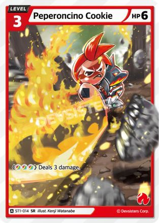 Peperoncino Cookie (ST1-014) - Starter Deck Assortment 1 Foil