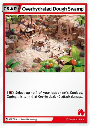 Overhydrated Dough Swamp (ST1-020) - Starter Deck Assortment 1