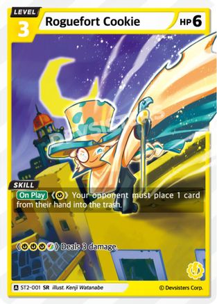 Roguefort Cookie (ST2-001) - Starter Deck Assortment 1 Foil
