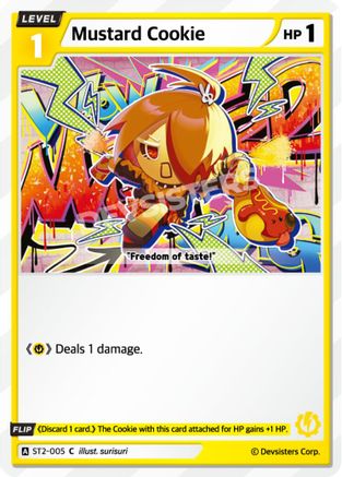 Mustard Cookie (ST2-005) - Starter Deck Assortment 1