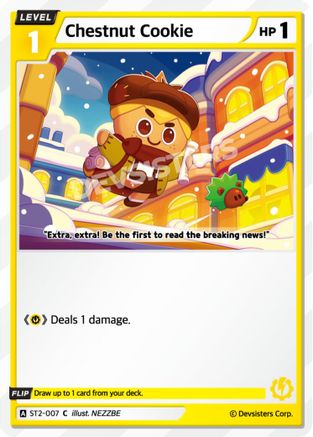 Chestnut Cookie (ST2-007) - Starter Deck Assortment 1