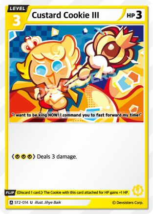 Custard Cookie III (ST2-014) - Starter Deck Assortment 1