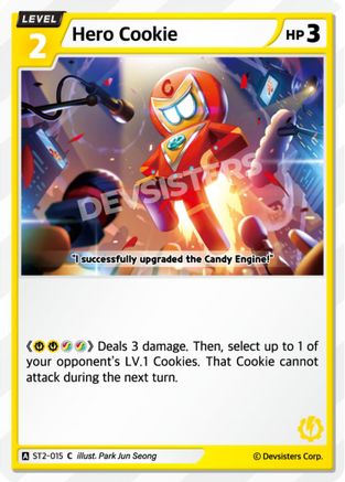 Hero Cookie (ST2-015) - Starter Deck Assortment 1