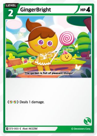 GingerBright (003) (ST3-003) - Starter Deck Assortment 1