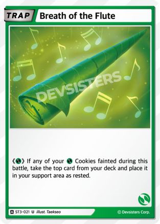 Breath of the Flute (ST3-021) - Starter Deck Assortment 1